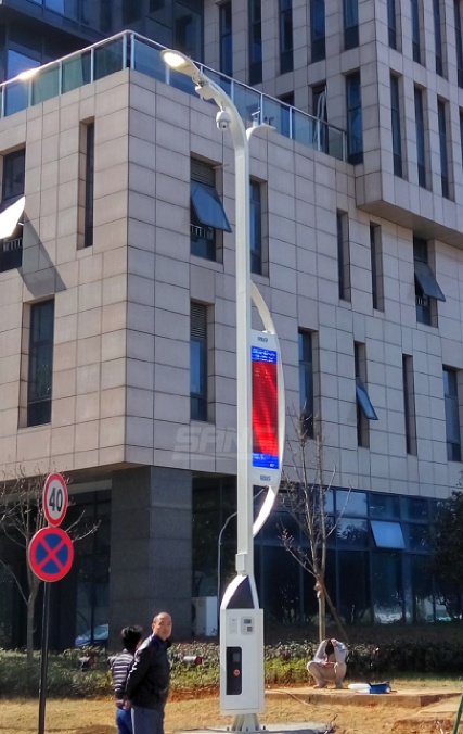 上海91福利视频网承建的杭州富陽科（kē）創園智慧路（lù）燈工（gōng）程