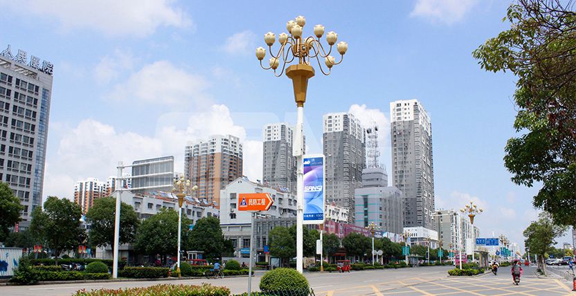 江蘇洪澤智慧（huì）路燈（dēng）