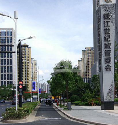 杭州錢江世紀城智慧路（lù）燈