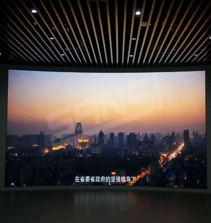 河南電視台全（quán）彩顯示屏