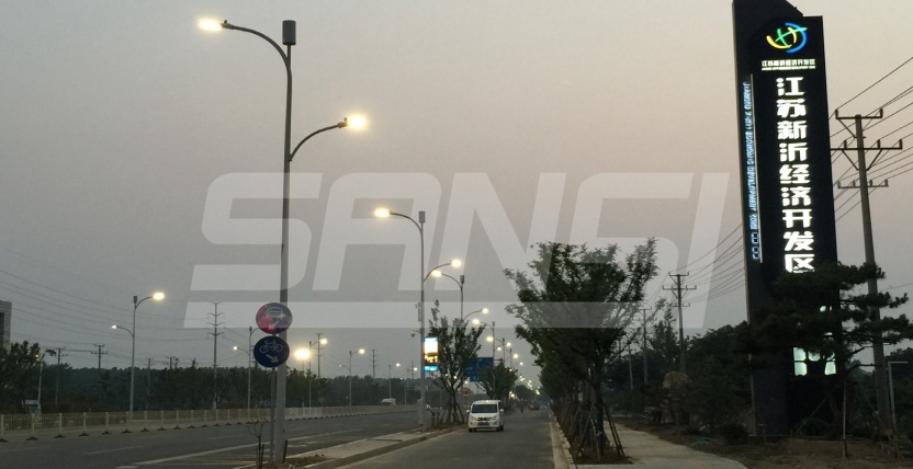 江蘇新沂智慧路燈（dēng）