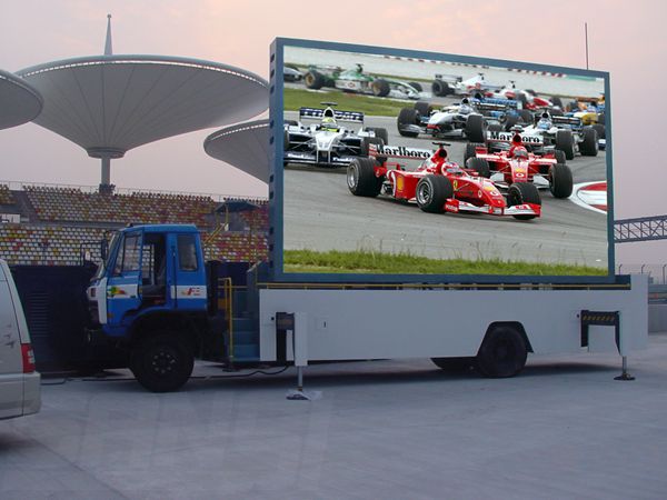 上海F1賽車場室內（nèi）led全彩顯示屏（píng）