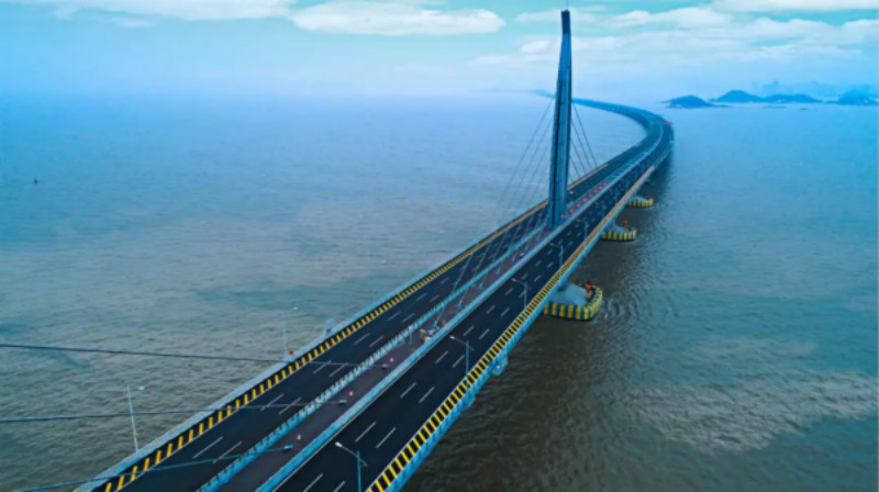 港（gǎng）珠澳大橋全景