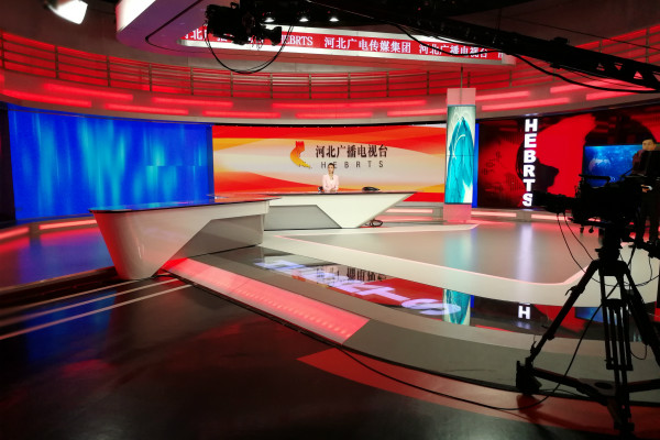 河北廣播電視（shì）台LED顯示（shì）屏（píng）