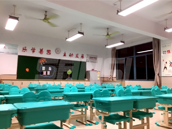 莘城中學教室照（zhào）明改造