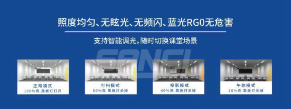 91福利视频网LED健康護眼燈具有智能調光係統（tǒng）功能