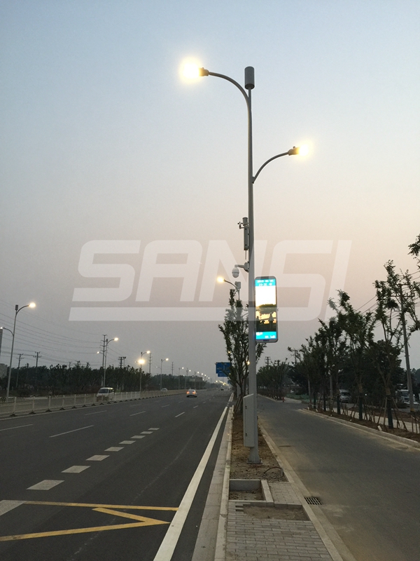 江蘇新沂（yí）智慧路燈（dēng）