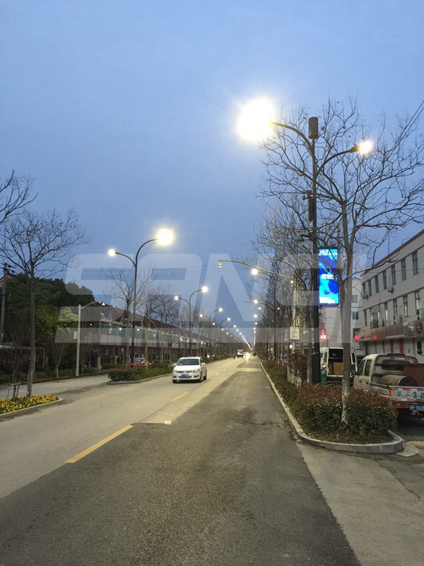 浙江大雲繆家新農村智慧路燈