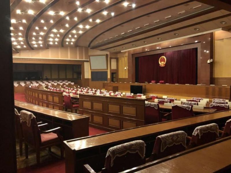 山東人大常委會（huì）表決係統會議（yì）室