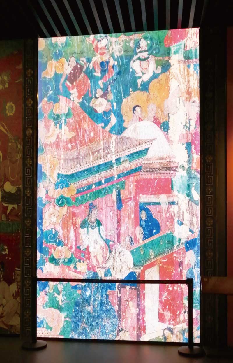  “還原”壁畫本真色彩