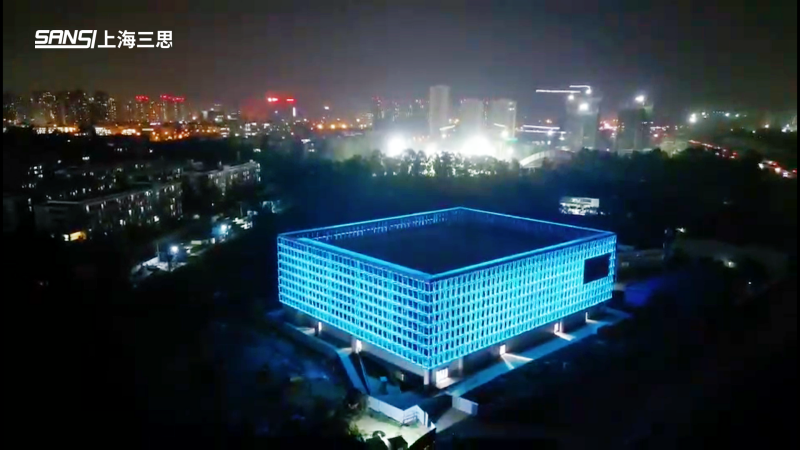 新看點,成都（dōu）城東,體育公園,建築,泛光,顯示（shì）方案