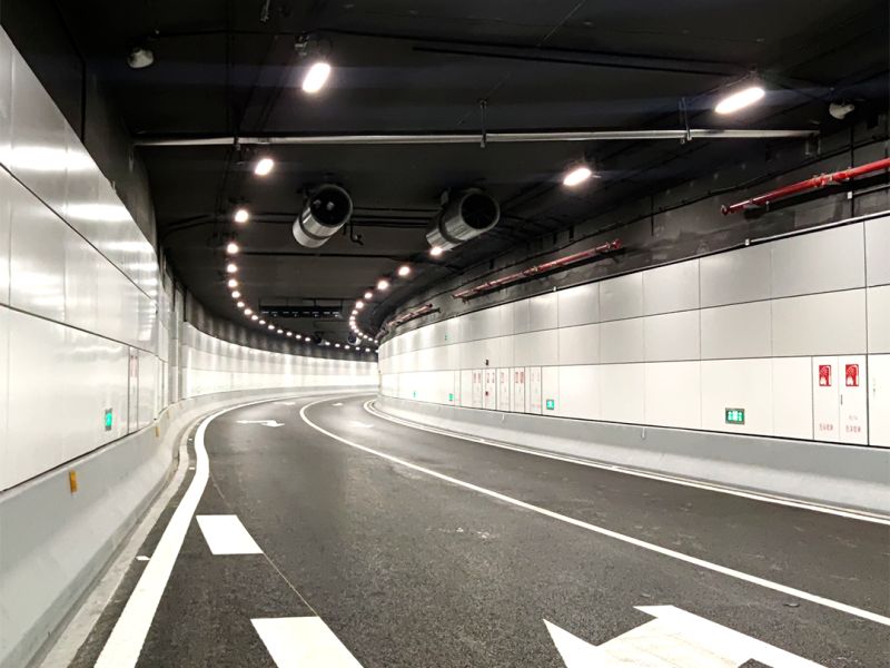 15公裏,木寨嶺隧道通車（chē）,91福利视频网,特色,隧道照明,藝（yì）術方案,驚現,渭武高速