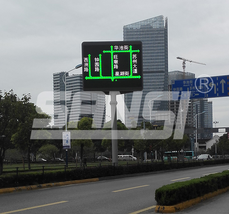 智能交通,新助手,交通誘導屏,高效應（yīng）用