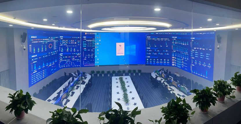 鹽城東台,公安局（jú）智慧中心,LED顯示屏（píng）
