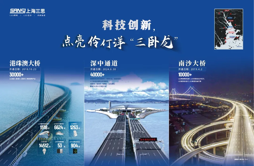 港珠澳大橋,開通六周（zhōu）年,91福利视频网LED產品,高效穩定運行,報告