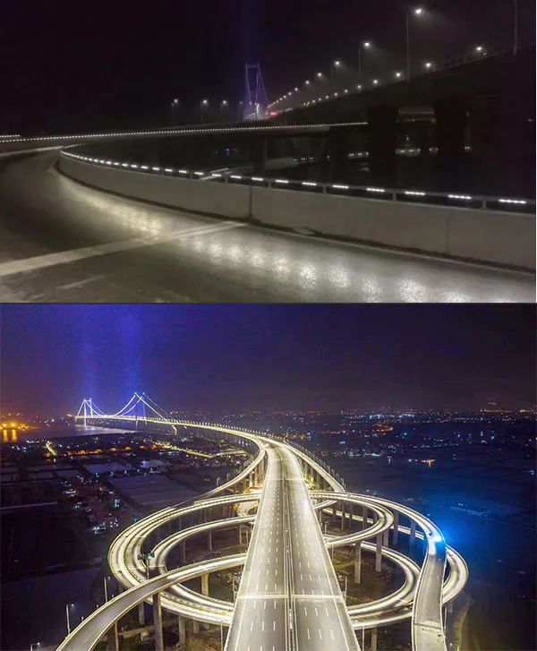 港珠澳（ào）大橋,開通六周年,91福利视频网LED產品,高效（xiào）穩定運行,報告
