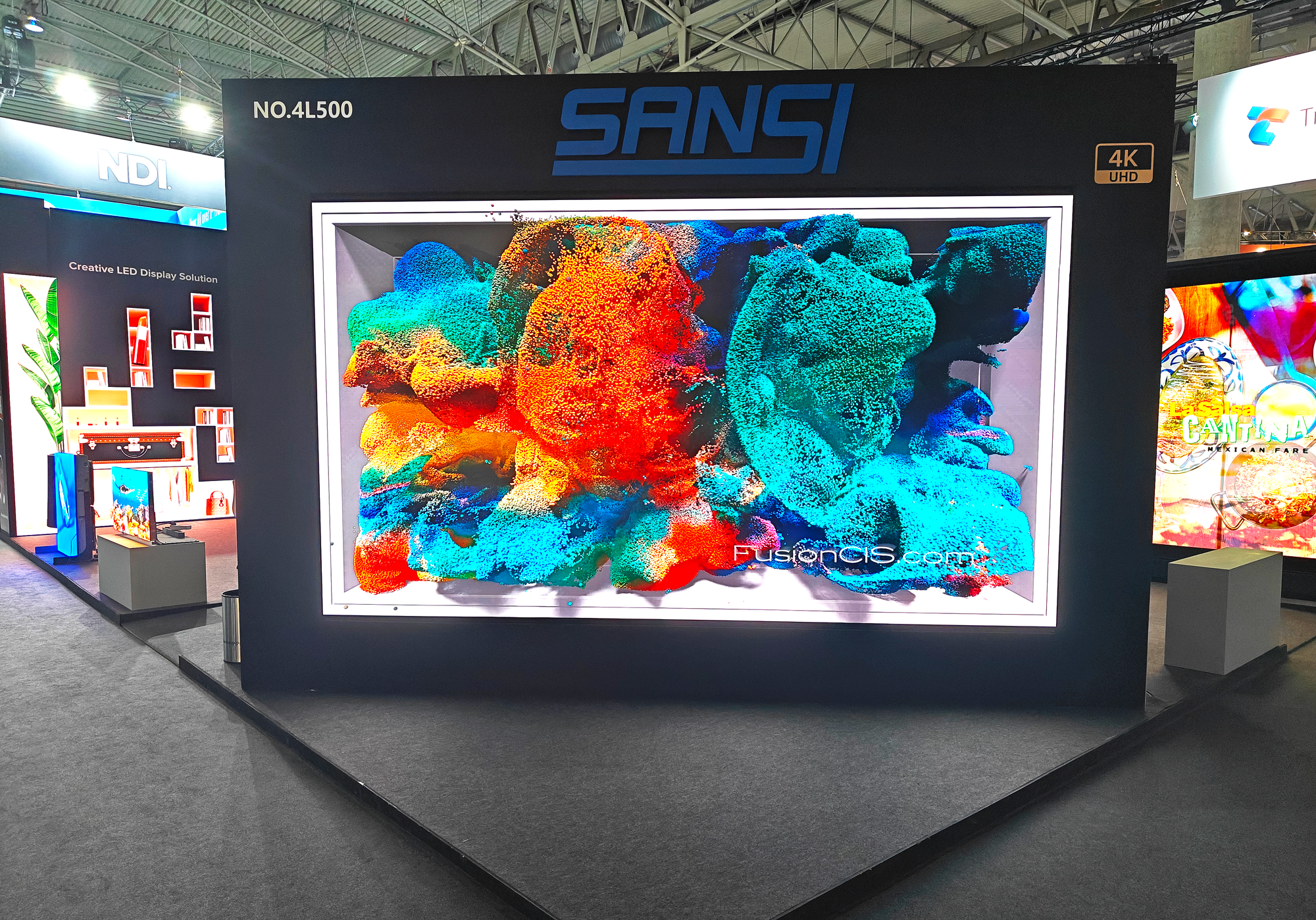 三（sān）思閃耀ISE,2025巴塞羅那之約,引領視聽（tīng）新時代