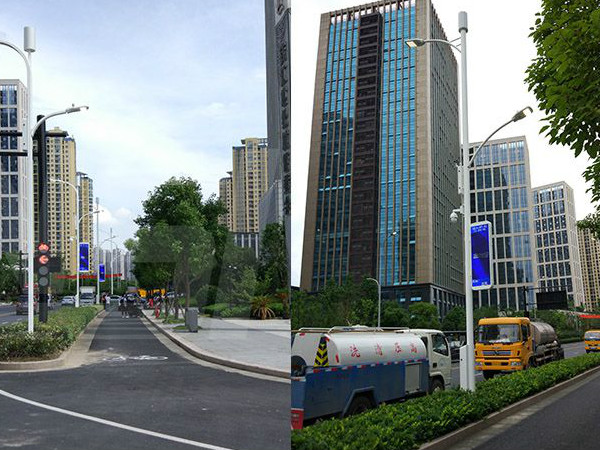 杭州錢江世（shì）紀城智慧路燈