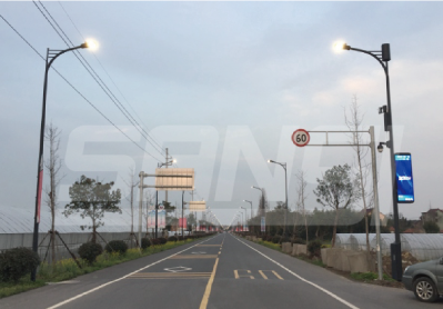 浙江大雲溫（wēn）泉大道智慧路燈